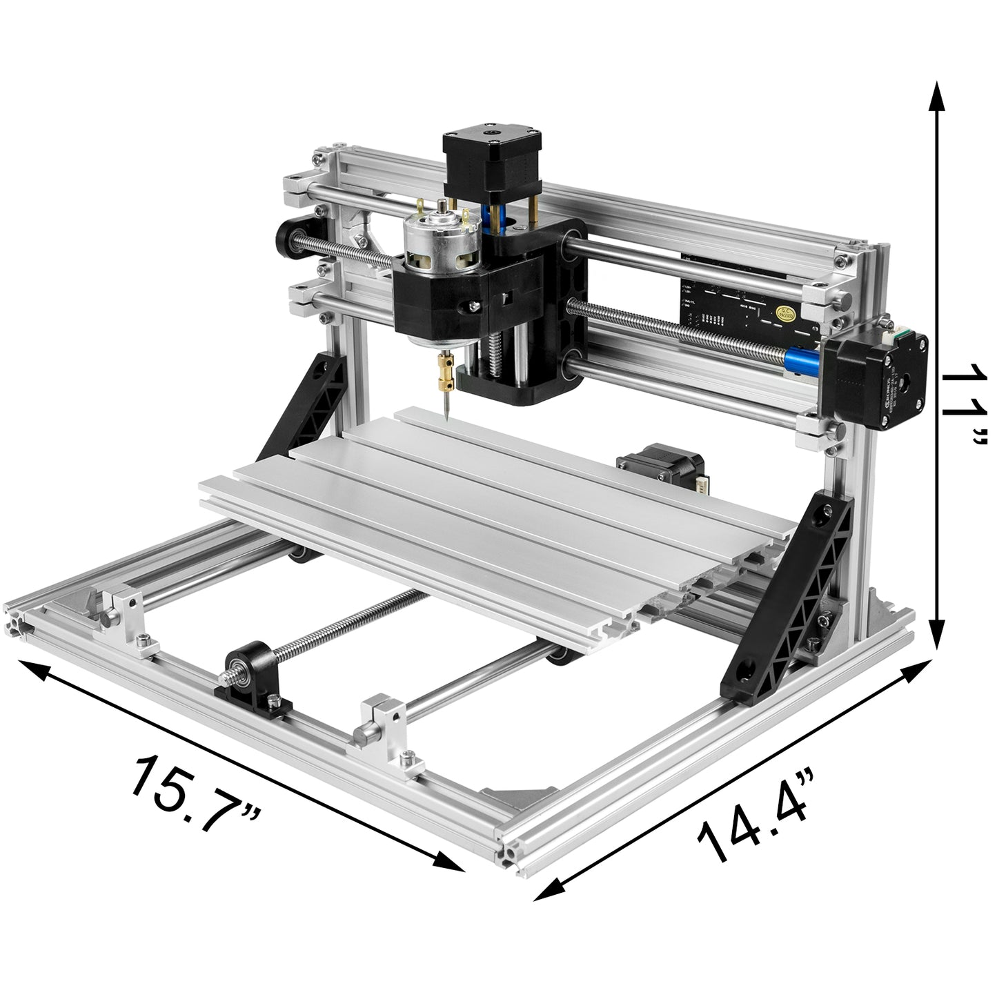 Routeur à bois CNC de haute qualité avec laser 500 mw pour le travail du bois DIY (3018)