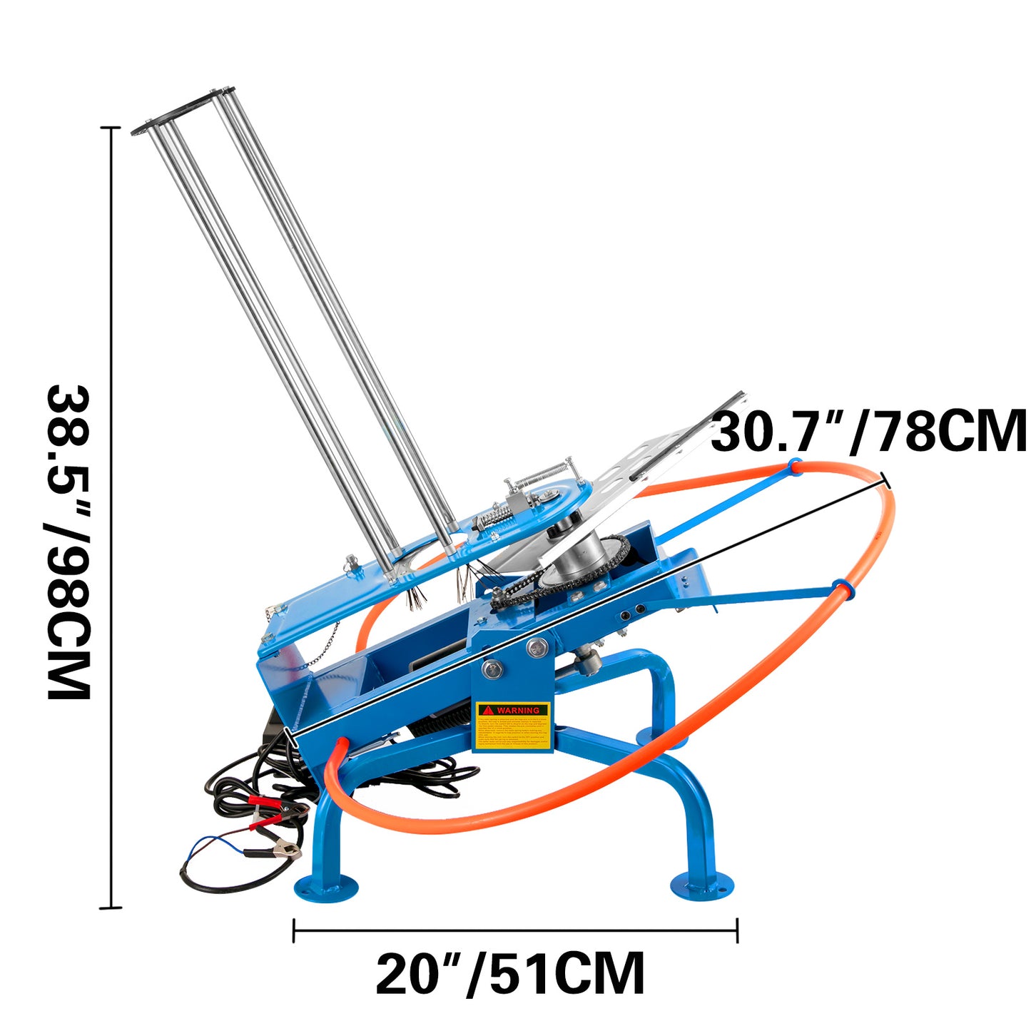 Premium Automatic Clay Pigeon Thrower - 50 Capacity Trap Skeet Electronic