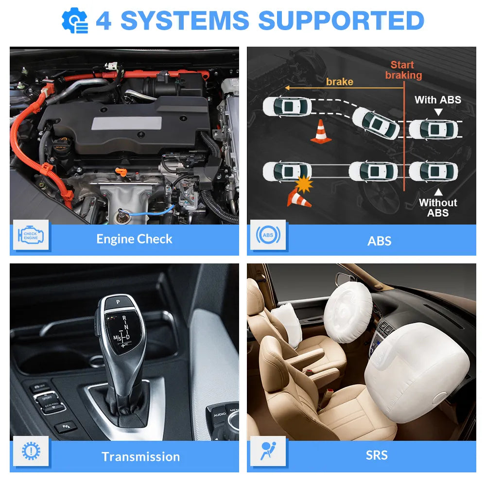 Diagnostic tools, , X431 CRP123E, OBD2 ABS SRS Airbag Engine AT SAS OIL Brake Reset, Free Update,  CRP123E, Color, Size.