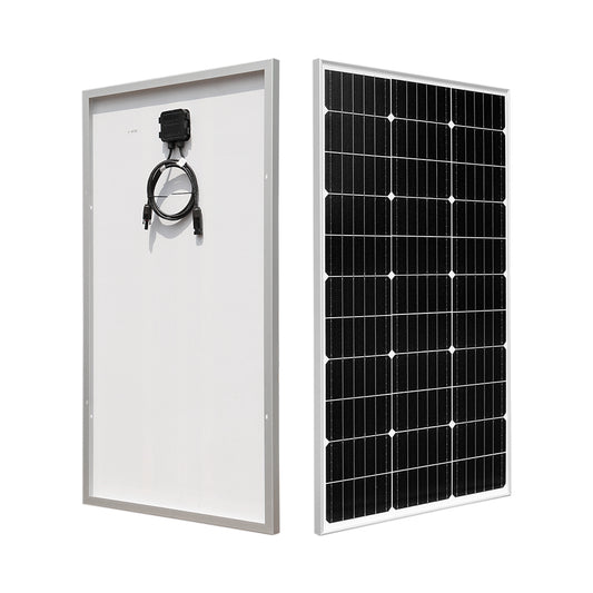 Solar Panel, 24V, 1500W, 10pcs, Monocrystalline Silicon, Black