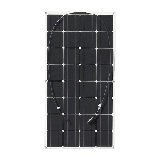 Solar Panel, DFSP-100M, 18V, 100W, Monocrystalline Silicon, Waterproof, Black