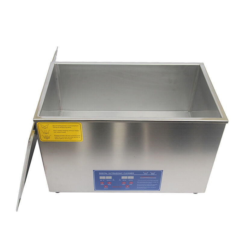 Ultrasonic Cleaner, 15L, 400W Heating Power, Portable, Multifunction, Silver