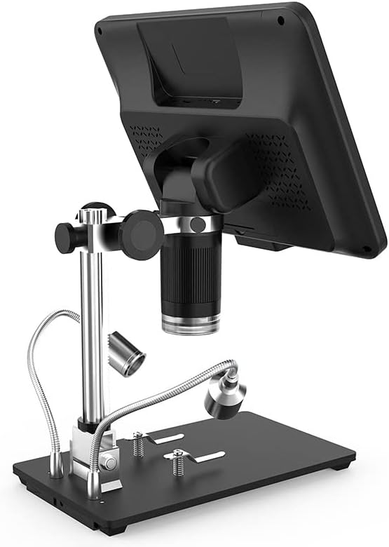 Digital Microscope, AD210, 4X Display Magnification, LED Lamp, Black