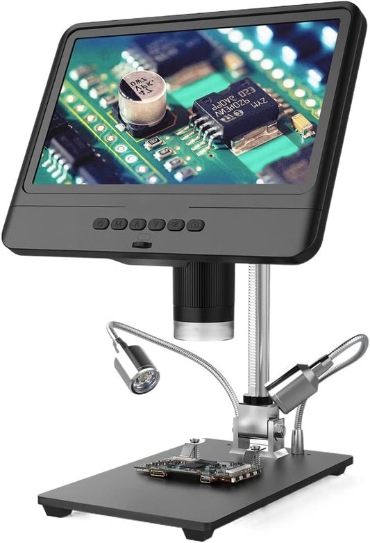 Digital Microscope, AD210, 4X Display Magnification, LED Lamp, Black