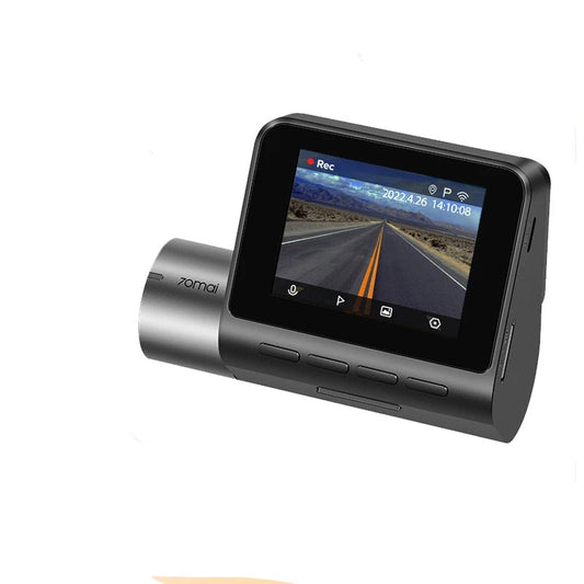 DVR Car Camera, Front and Rear, 64GB SD Card, Wifi, 2592x1944, 140 Rotation, Black