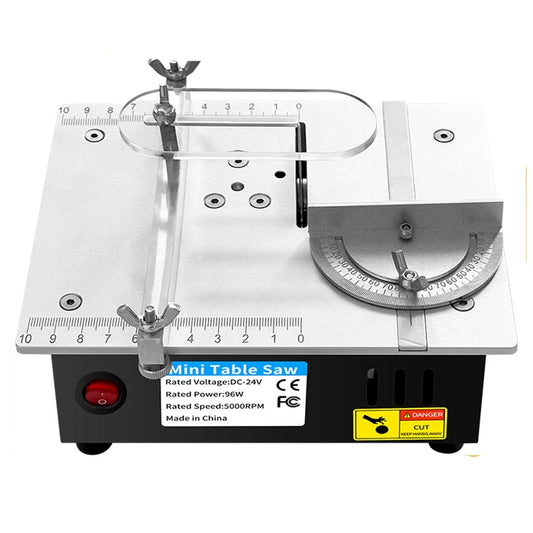 Table Saw, 5000rpm, Aluminum, 63mm Blade, Silver