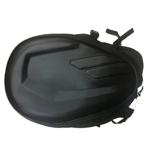 Motorcycle side bag, Waterproof, 36-58L, Oxford with Plastic, Black