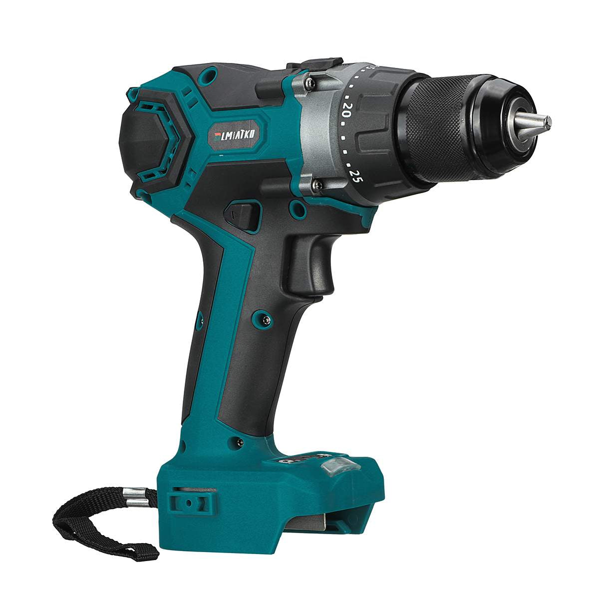 Electric Drill, 18V, 13mm, Rechargable Battery, Blue