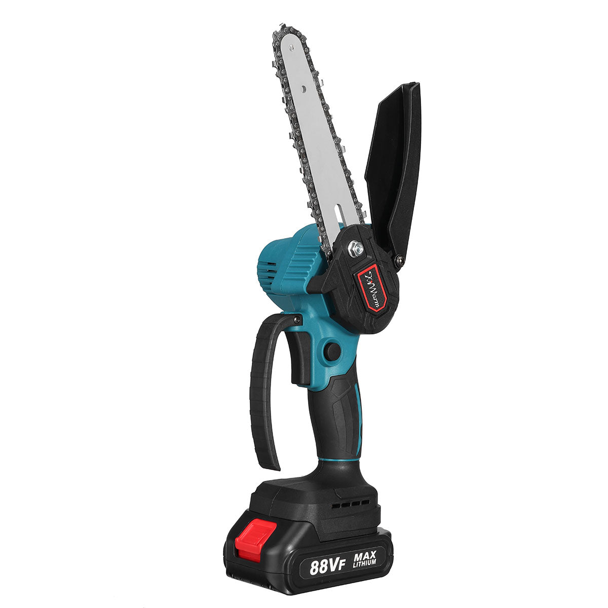 Ferăstrău electric, Gisam, 15cm, 18V, 2 baterii, negru