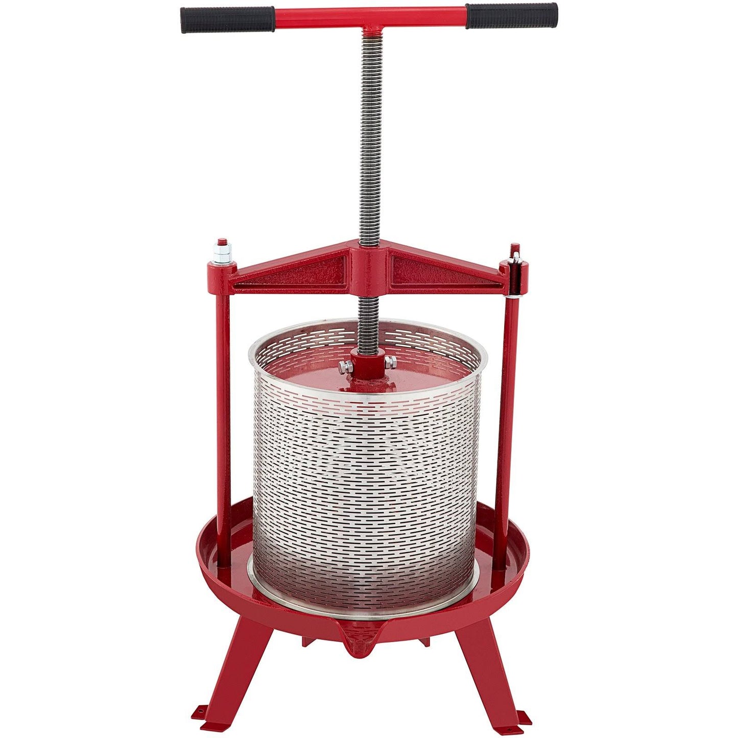 Stainless Steel Fruit Wine Press for Making Wine (3.7Gal/14L)