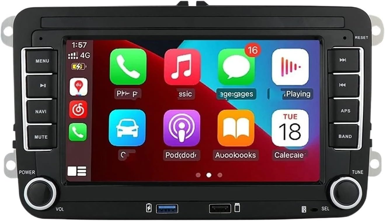 Player multimedia auto, Ossuret, S1, Android 12, GPS, 3GB, 32GB, negru