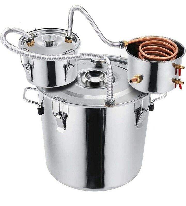 Beer Distiller, 12L, Stainless Steel, 220V, Silver