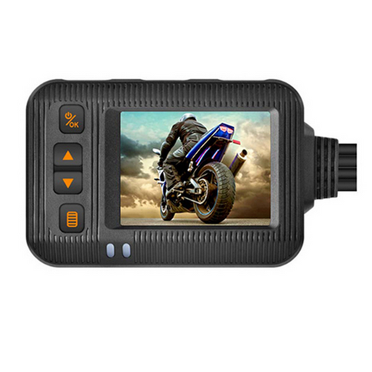 Dashcam for Motorcycle, FHD, Night Vision, WiFi, Waterproof, Black