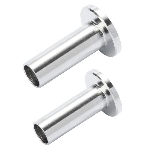 Protector Sleeves, Stainless Steel, Cable Railing Kit, T316 Steel, 121JBYP, Silver