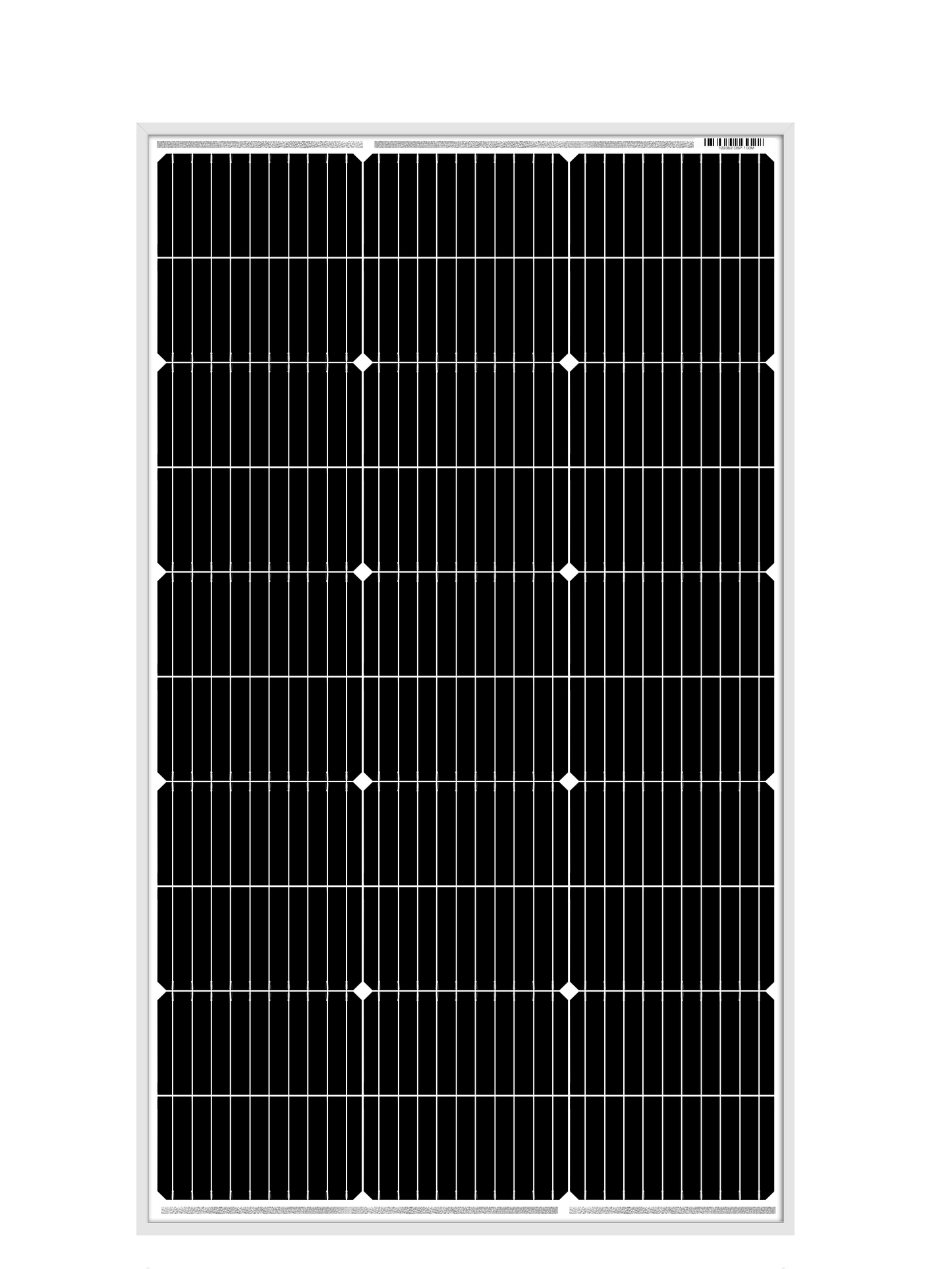 100W 18V Monocrystalline Solar Panel, DSP-100M, Waterproof, 12V Charge