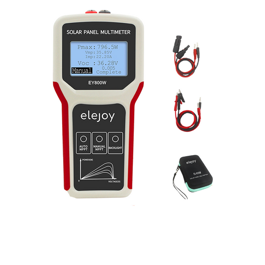 Solar Panel Multimeter MPPT Tester, Auto/Manual, LCD, Voltage Test