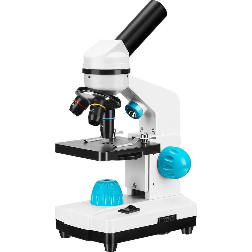 Microscope - Microscope réglable - Microscope optique - Grossissement 2000x - Blanc