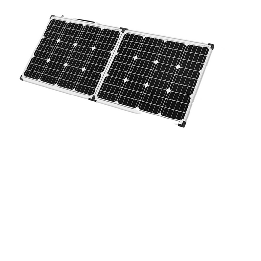 100W 12V/18V Foldable Solar Panel (2x50W, 36 Cells, 8.1KG)