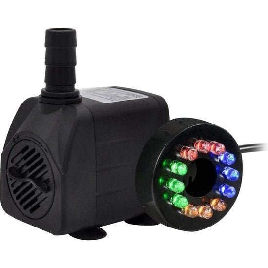 Aquarium pomp met licht | Pomp | Aquarium lamp | Aquarium verlichting | Voor in het water | LED