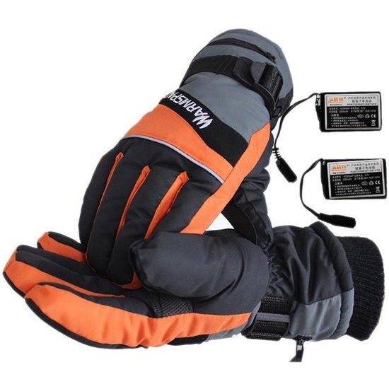 Gants chauffants - Rechargeables - Unisexe - Chauffage électrique jusqu'à 50ºC - Gants de ski - Taille M - Batterie 4000mAh