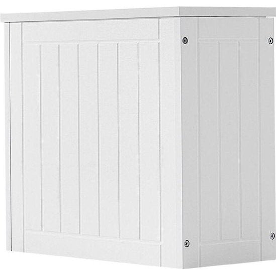 Opbergkast | Kast | Wit | Vrijstaand | Bamboe | 37 x 33 x 18 cm | Dressoir