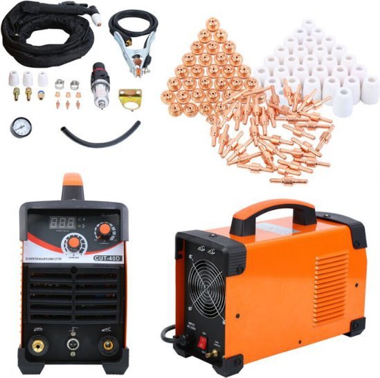 Plasmasnijder | 40W | Inclusief Accessoires | Metaalsnijder | 1-10 mm Snijdikte | Draagbaar | Waterdicht | Oranje