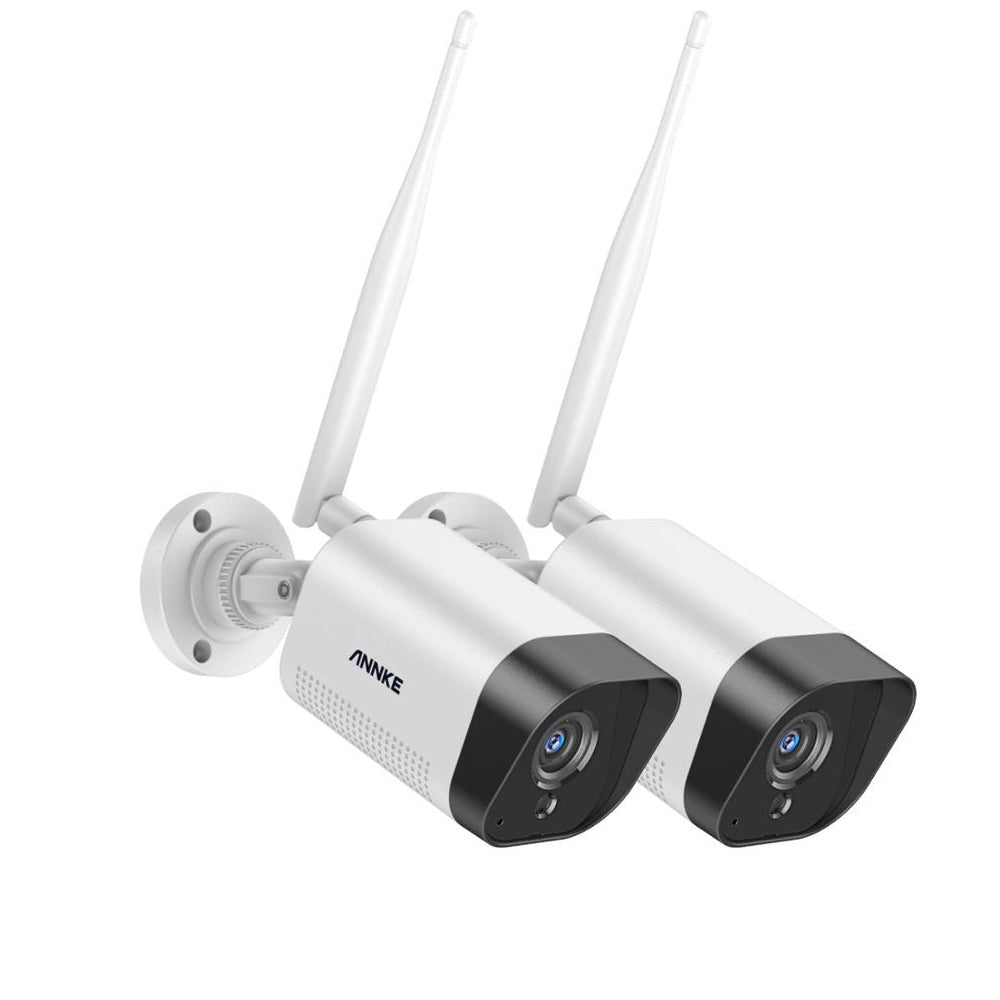 Annke 3MP H.265 IP Wi-Fi 2/4PCS 100ft Night Vision Weatherproof Cameras