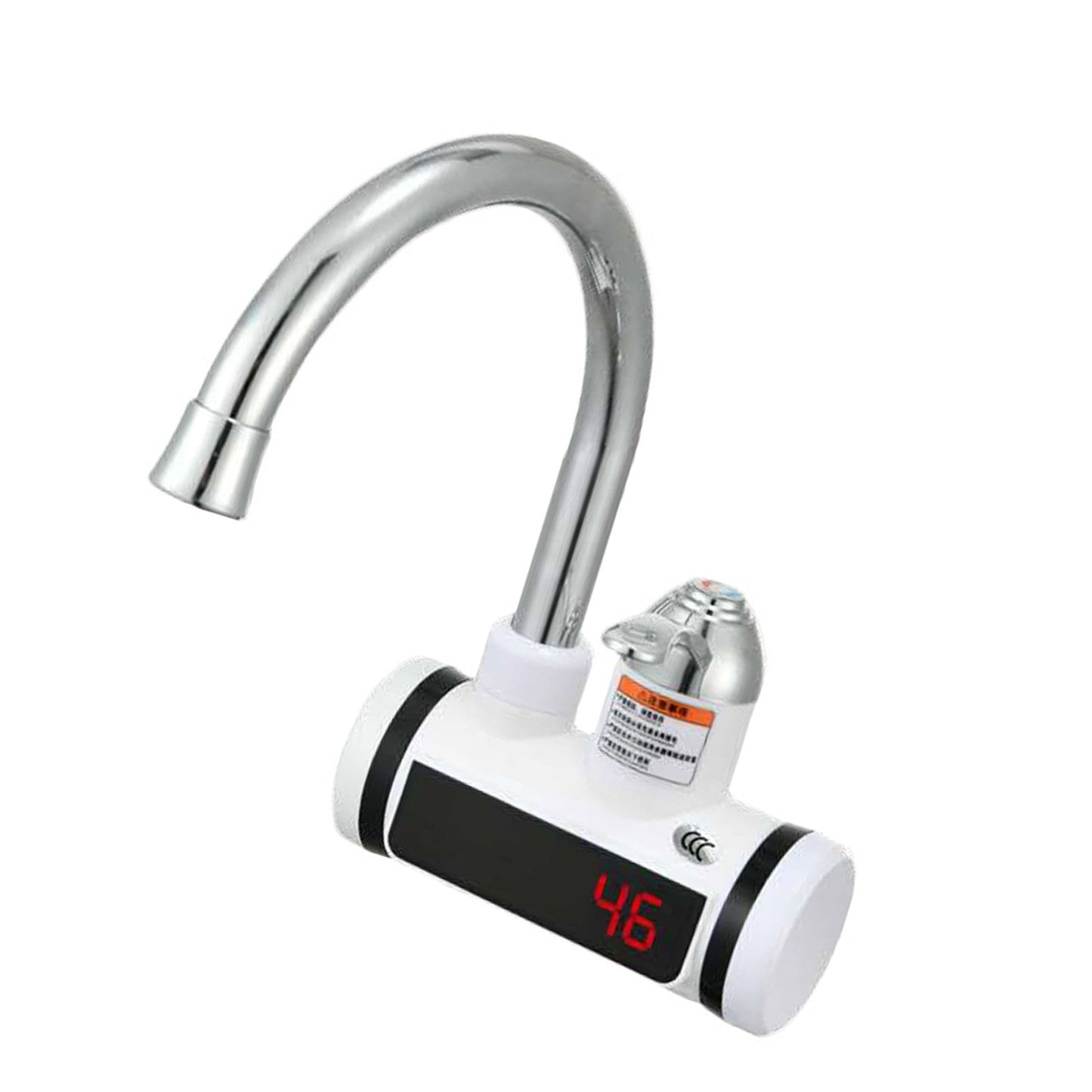 Robinet d'eau bouillante/chaude | Robinet électrique | Quooker | Chaudière | avec affichage de la température LED | Robinet d'eau chaude