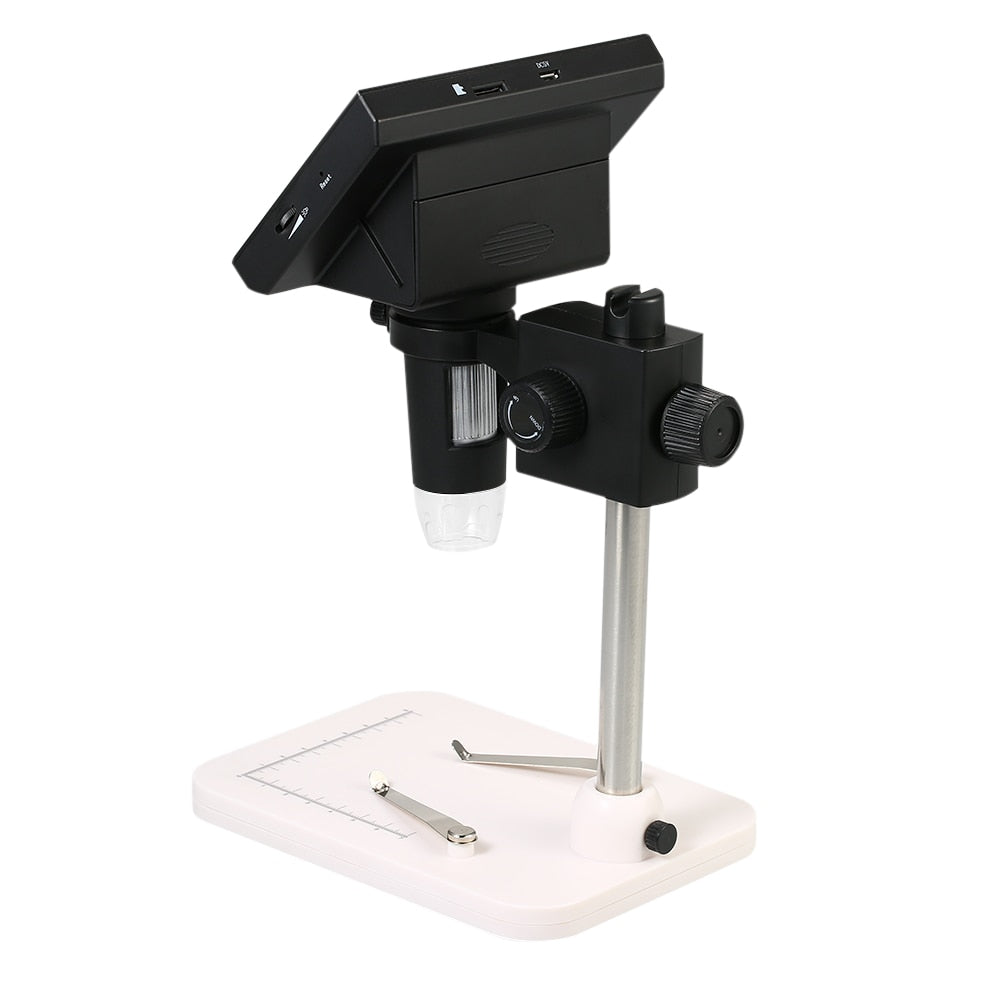 Microscop cu iluminare LED | Ecran LCD | mărire 1000x | 720P | Armare | Lupă