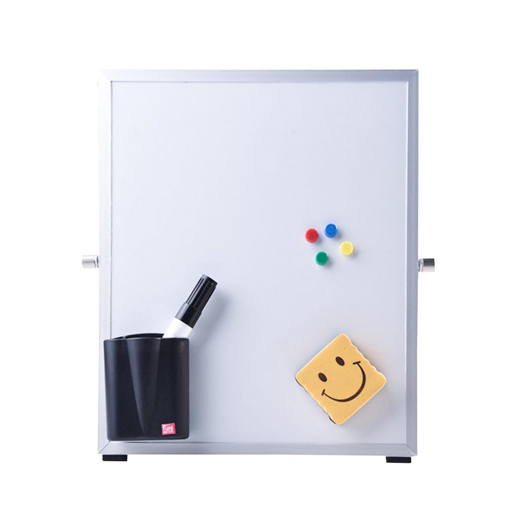 Whiteboard | Magnetisch Whiteboard voor Kinderen | Mini Tekenbord | Uitwisbaar | Wit | 25x25cm |