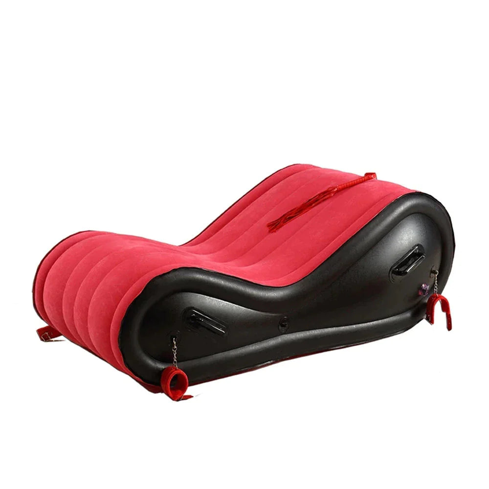 Chaise sexuelle | Meubles sexuels | Gonflable | avec des menottes | SM Érotique | Baisers sexuels | Canapé | Bdsm, servitude