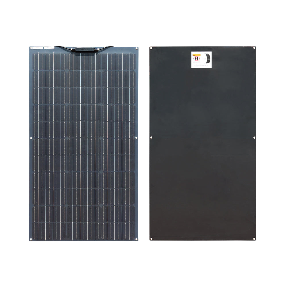 Kit de panneaux solaires mono 100 W/200 W, 12 V/24 V, 36 cellules, 955 x 530 x 2,5 mm.