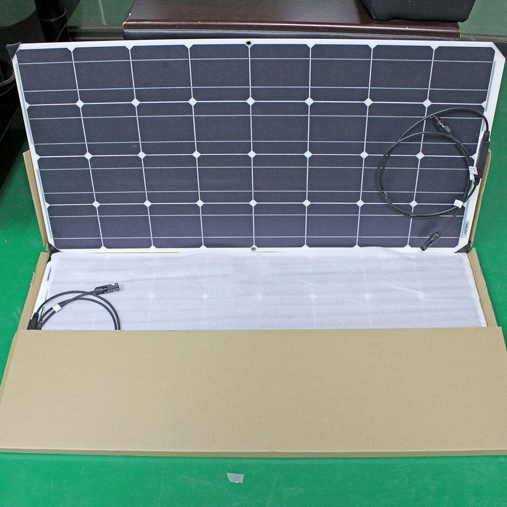 100W 12V Flexible Solar Panel Kit (Mono, 32PCS, 1050*530*3mm)