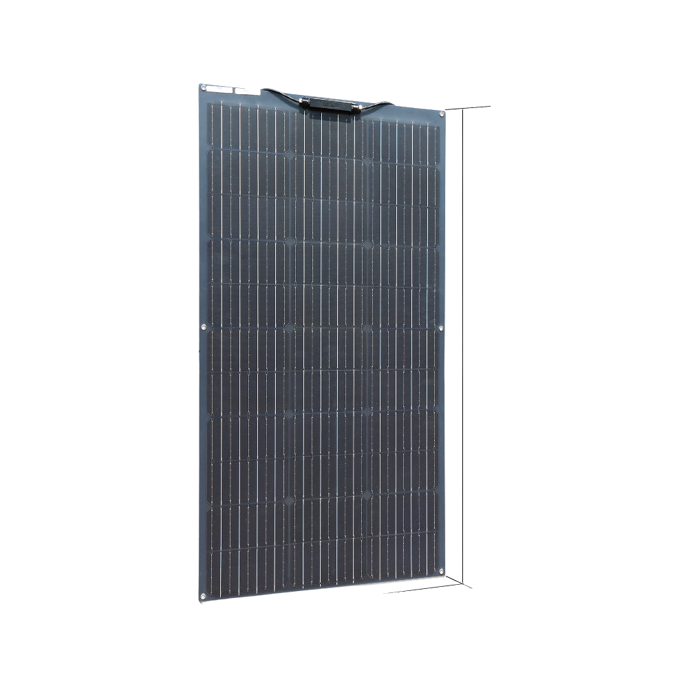 Kit de panneaux solaires mono 100 W/200 W, 12 V/24 V, 36 cellules, 955 x 530 x 2,5 mm.