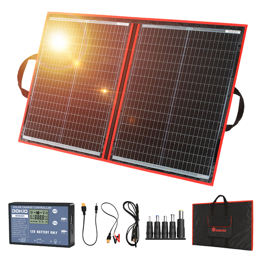 100W 18V Panou Solar Flexibil Pliabil USB 12V