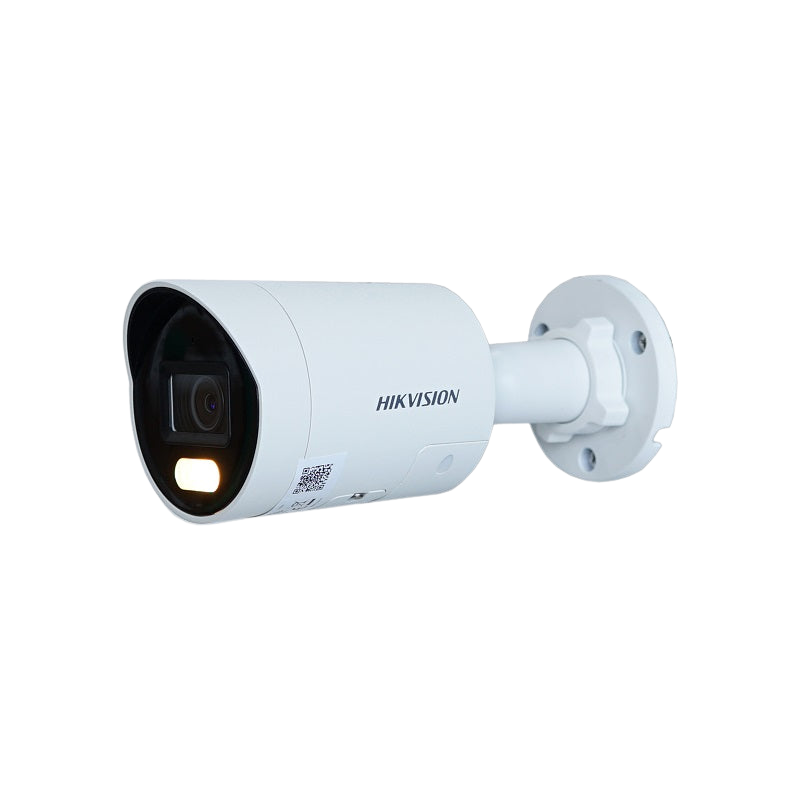 4MP ColorVu Mini Bullet IP Camera, Strobe Light, Audible Warning, 12V DC/PoE, 2.8mm Lens, H.264/H.265